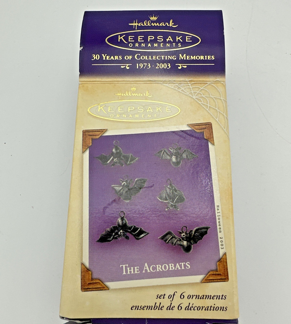 2003 The Acrobats Halloween Ornament Vintage Hallmark Keepsake